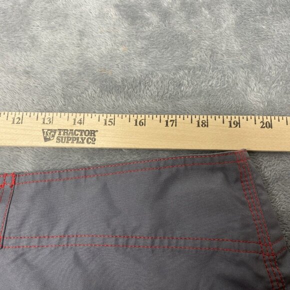 Mossimo Supply Co. Board Shorts Mens Size 38 Red & Gray Swim Shorts Surf Beach - Picture 8 of 8